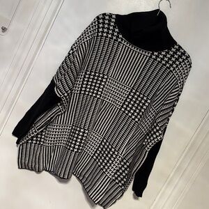 JOSEPH A Printed Turtleneck Sweater